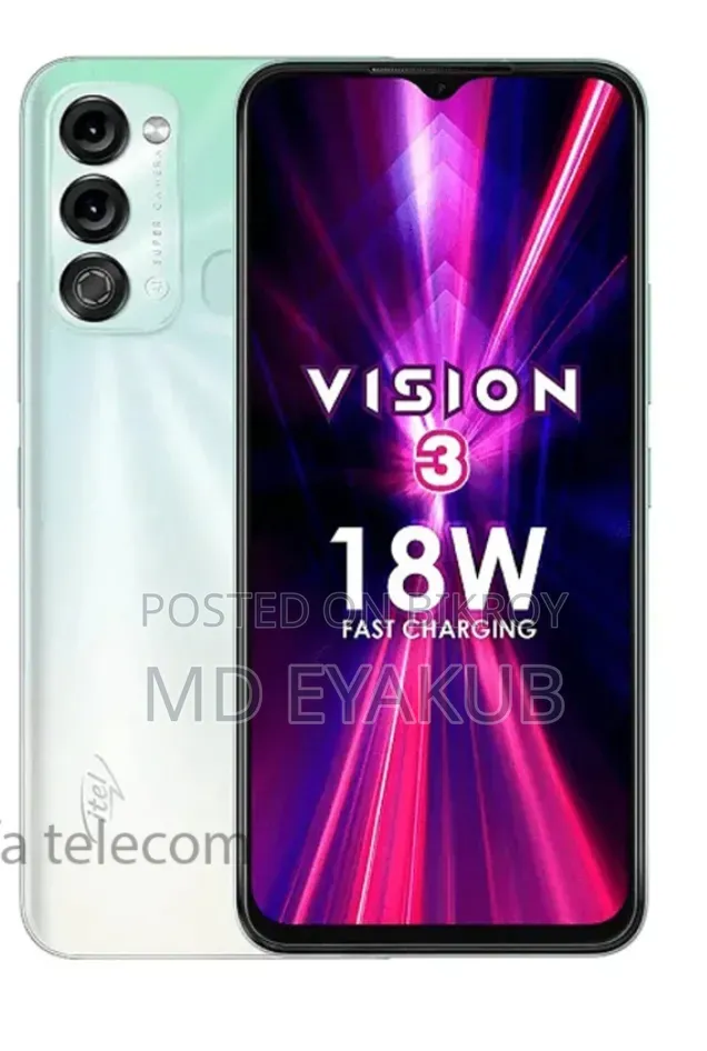 Itel Vision 3 Turbo 64 GB Blue