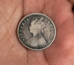 Indian Half Rupee 1896