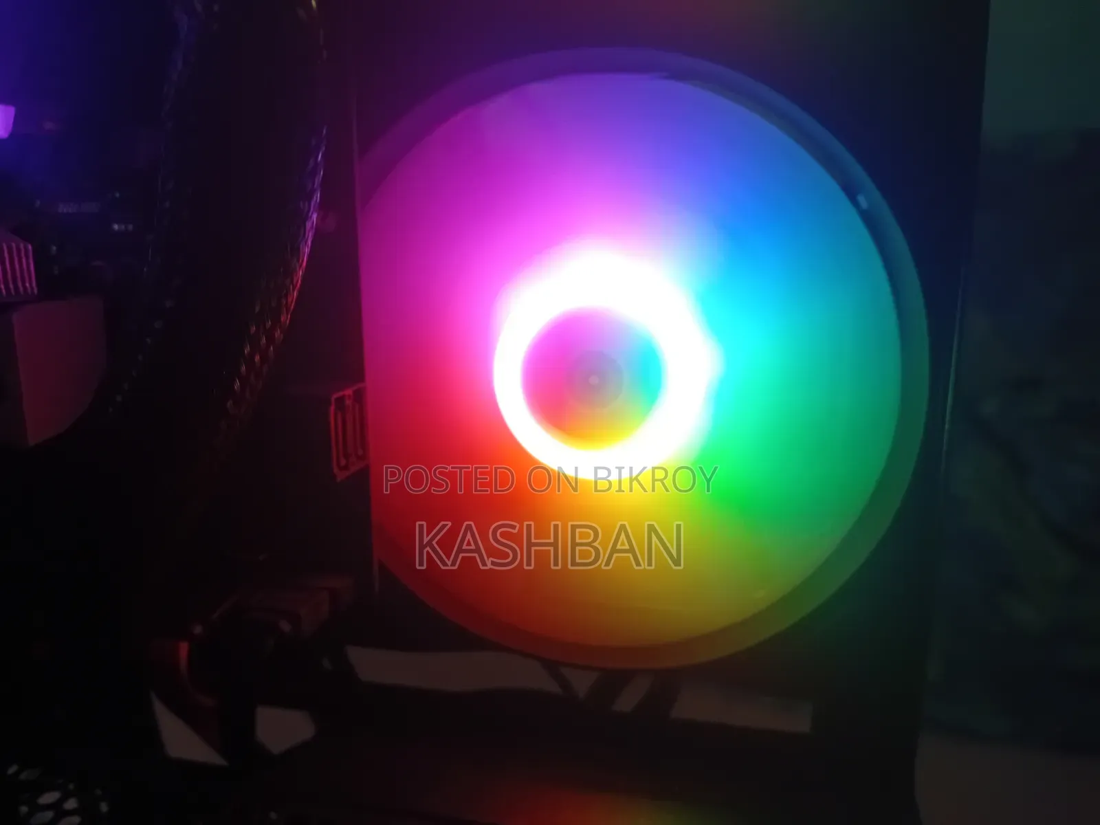Msi 3pcs Original Fixed RGB Case Fans, 1 Week Used