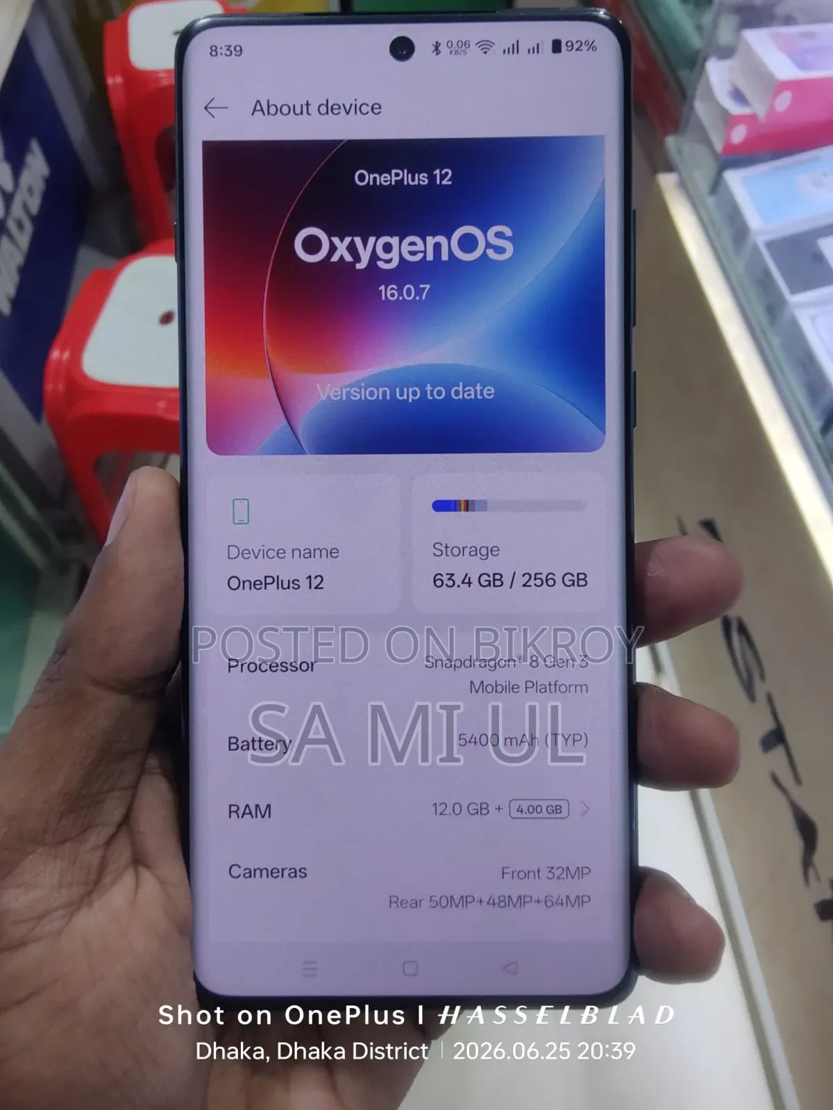 OnePlus 12 256 GB Black