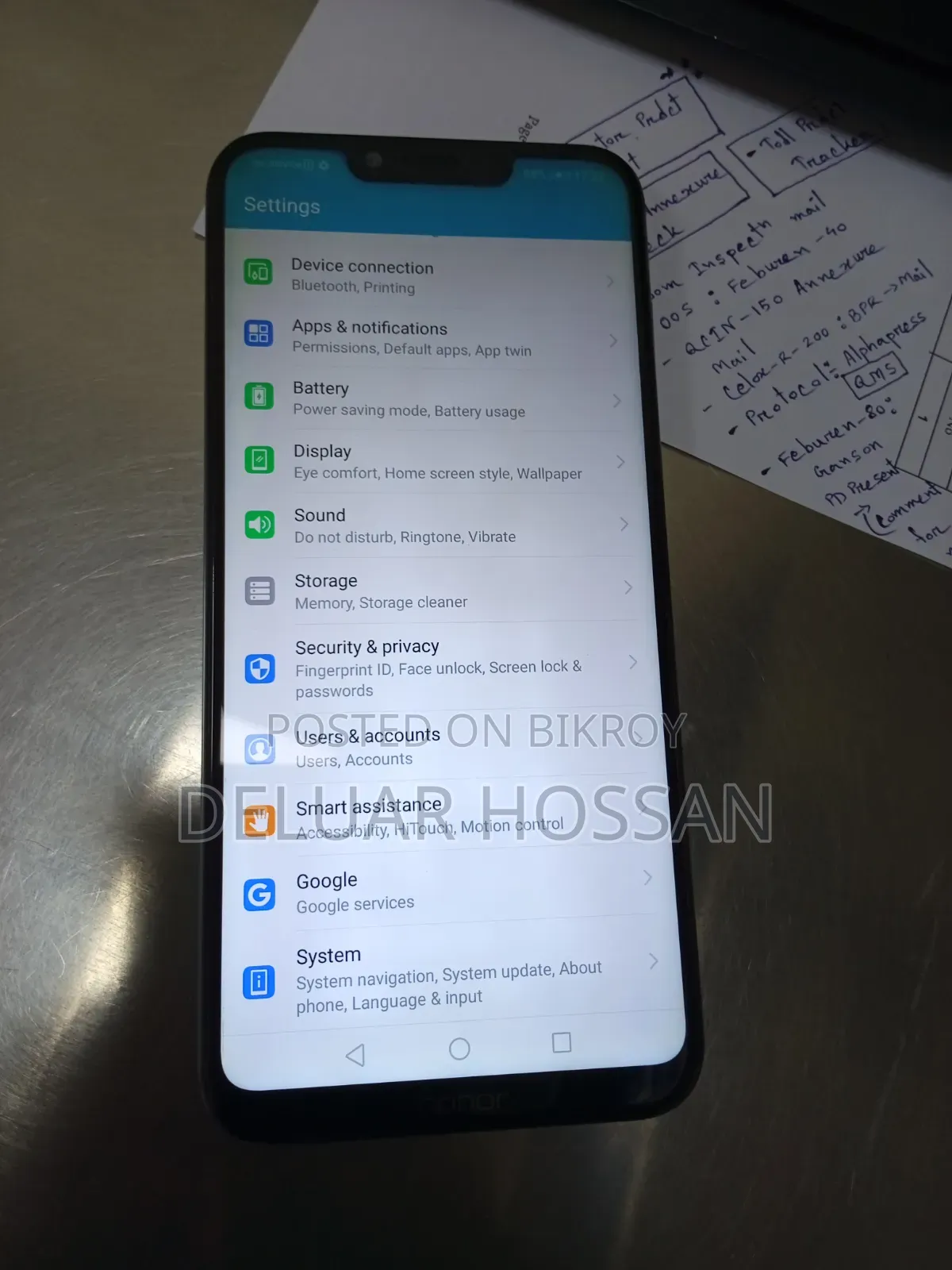 Honor X6C 128 GB Gray