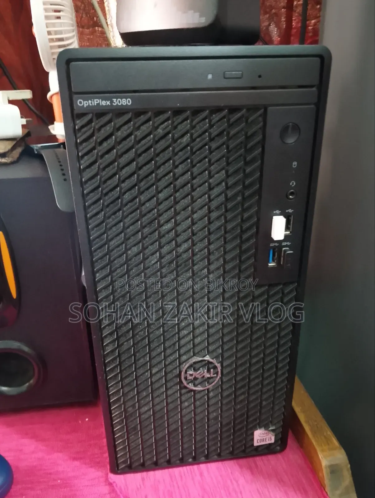 Desktop Computer Dell OptiPlex 3080 8GB Intel Core i5 SSD 256GB
