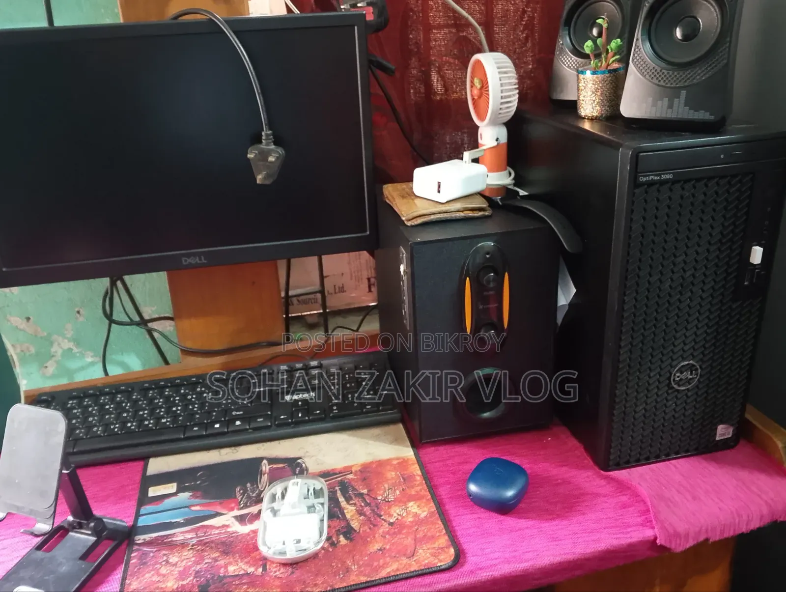 Desktop Computer Dell OptiPlex 3080 8GB Intel Core i5 SSD 256GB