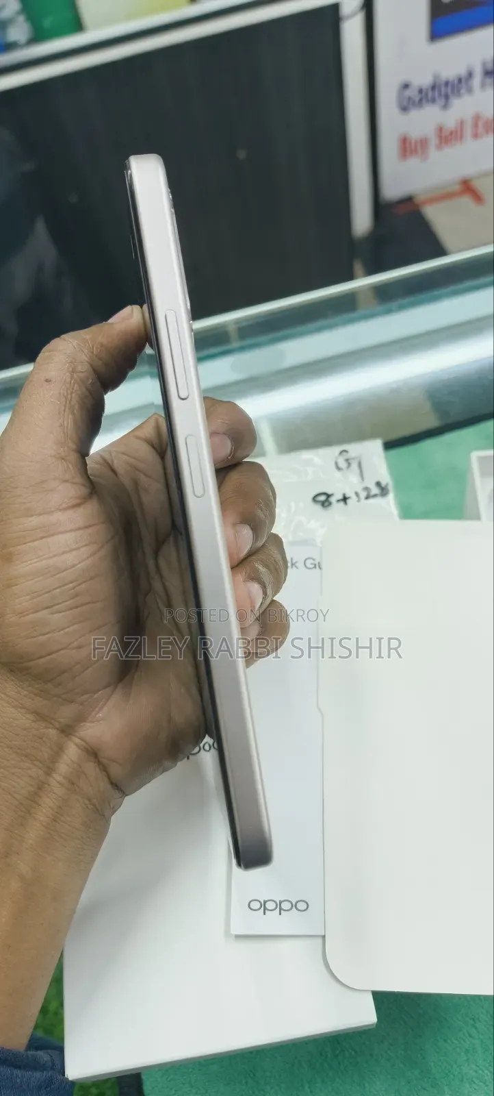 New Oppo A6 128 GB Rose Gold