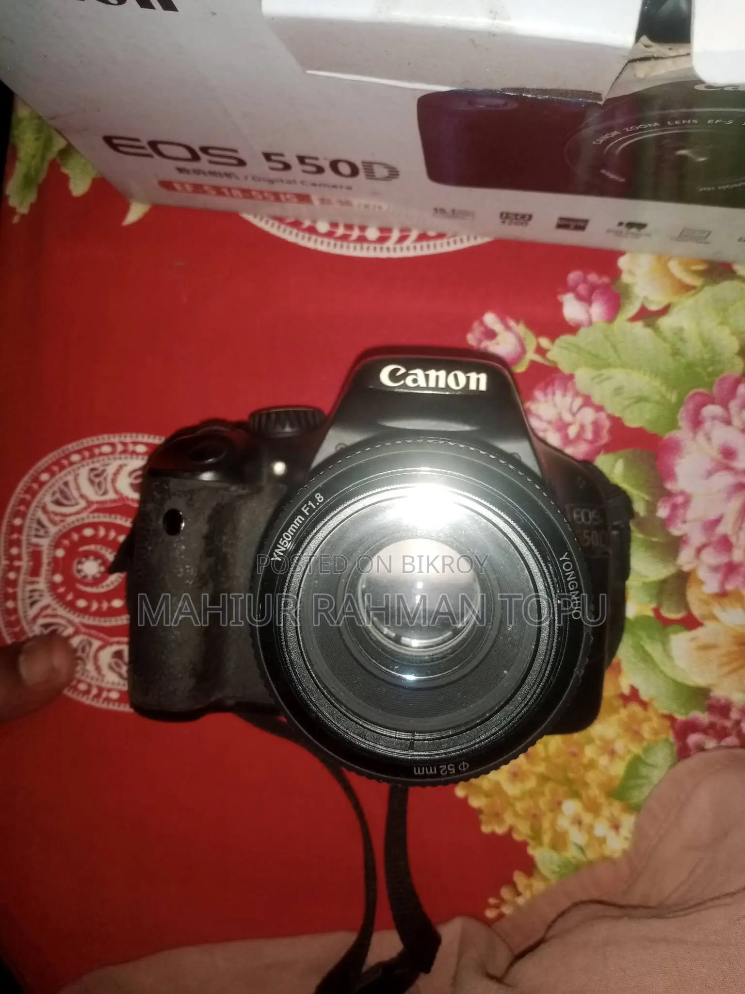 Urgent Sale | Canon 550d + 50mm Prime Lens