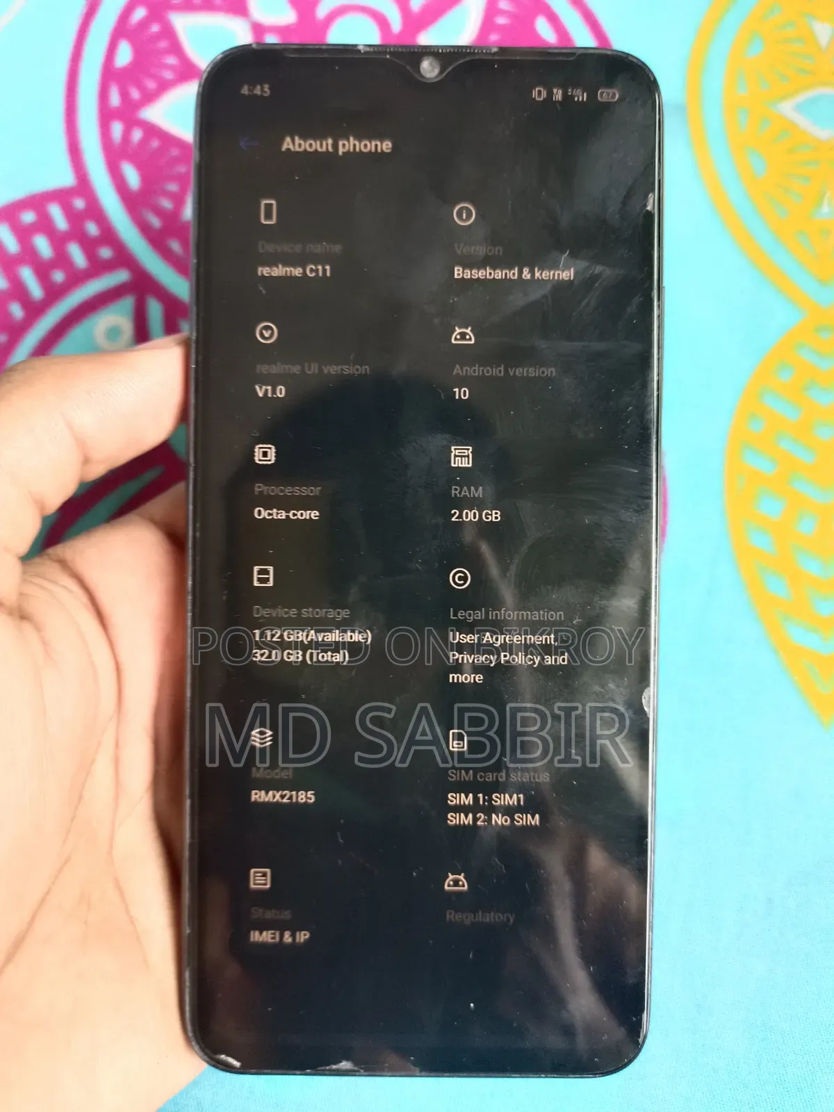 Realme C11 32 GB Black