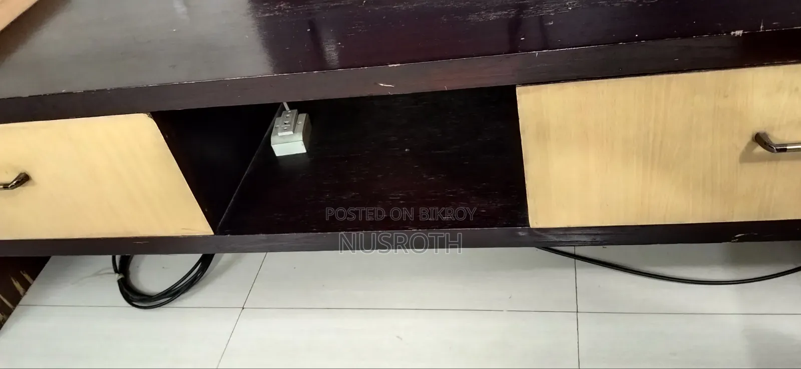 TV Cabinet in Good Condition, Custom Made
