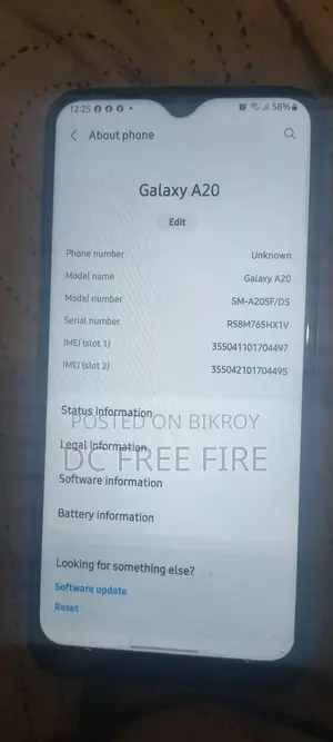 Samsung Galaxy A20 32 GB Black