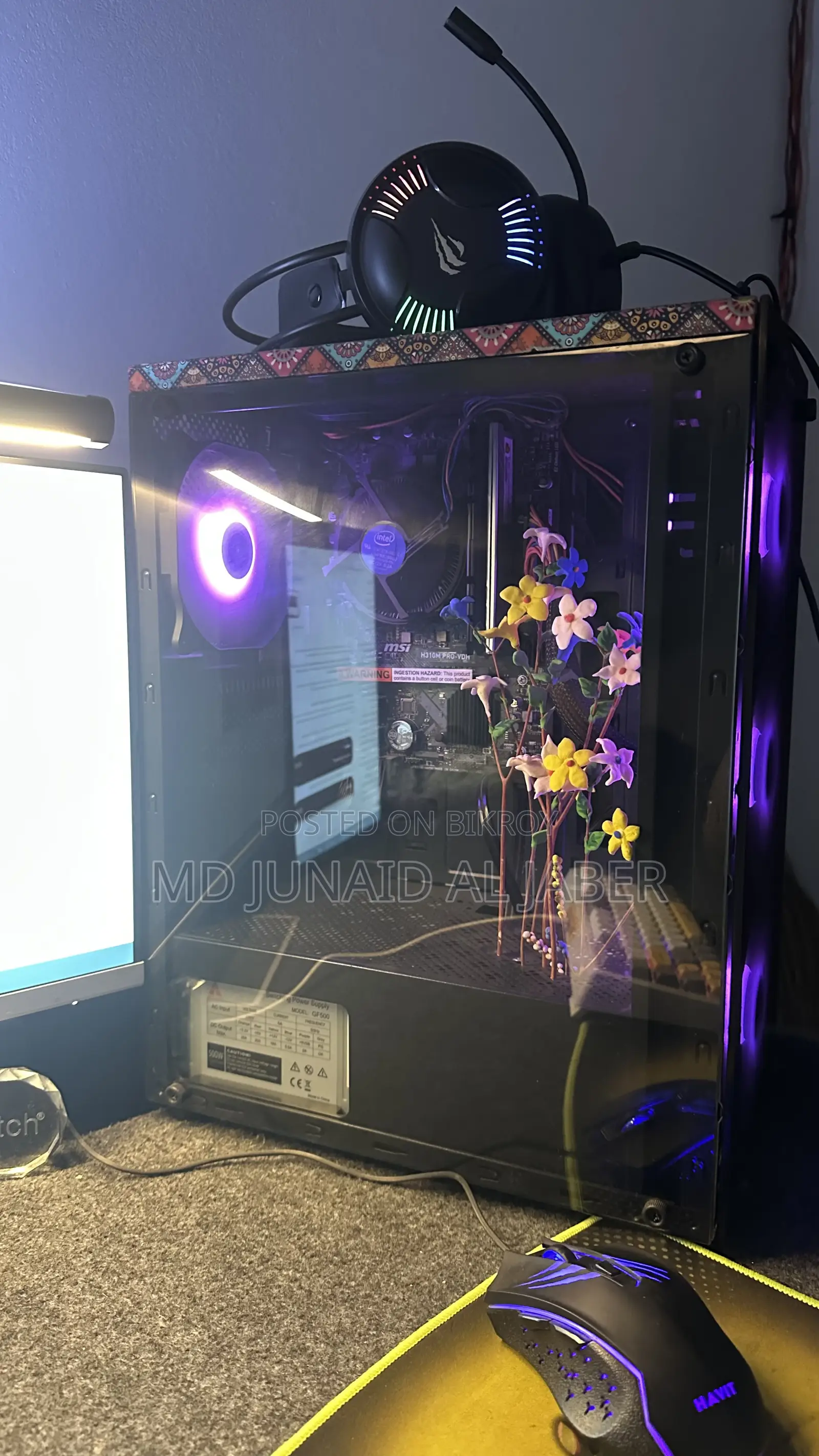 Desktop Computer MSI 16GB Intel Core i5 SSD 512GB
