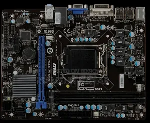 Msi H61 Motherboard and Processor + Brand New Intel Cooling Fan