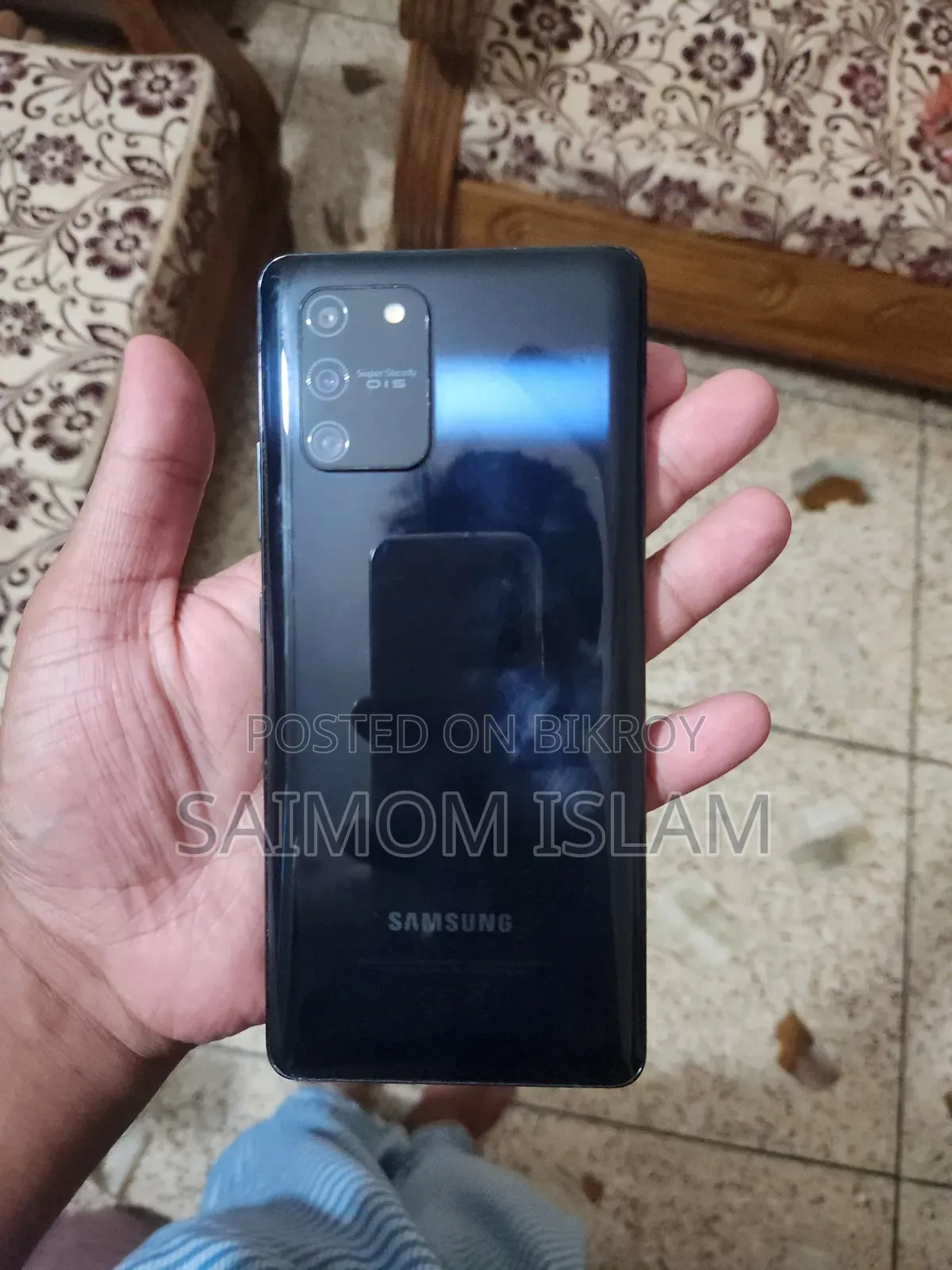 স্যামসাং গ্যালাক্সি এস১০ লাইট ১২৮ জিবি কালো
