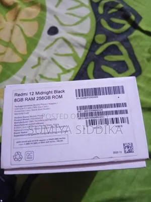 Xiaomi Redmi 12 256 GB Black