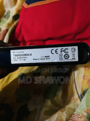 ট্রানসেন্ড স্লিম পোর্টেবল এক্সটার্নাল ইউএসবি ডিভিডি রাইটার ড্রাইভ