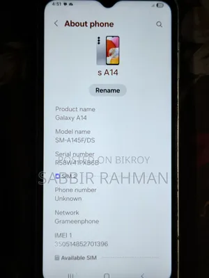 Samsung Galaxy A14 64 GB White