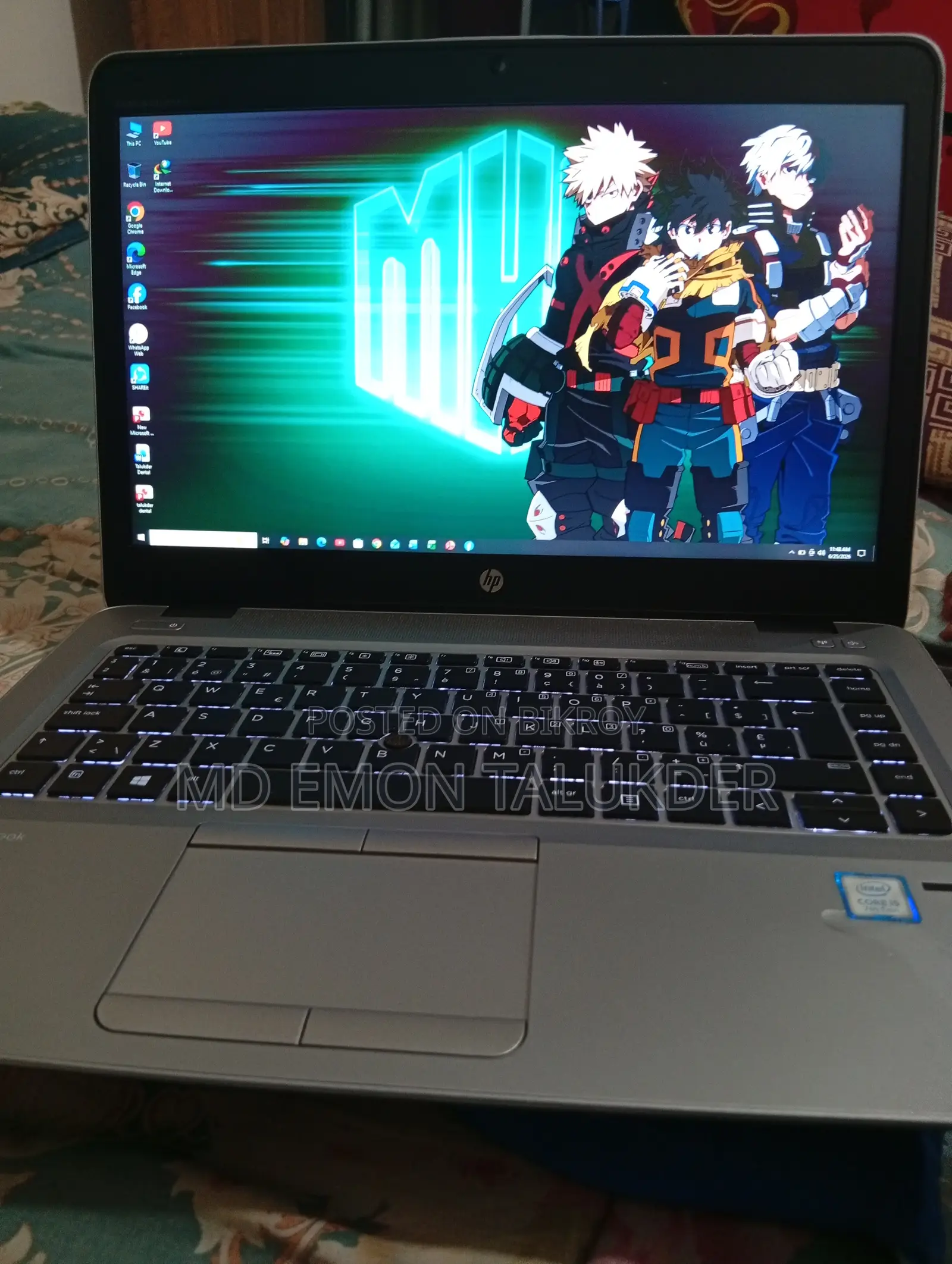 Laptop HP EliteBook 840 G4 8GB Intel Core i5 HDD+SSD 256GB