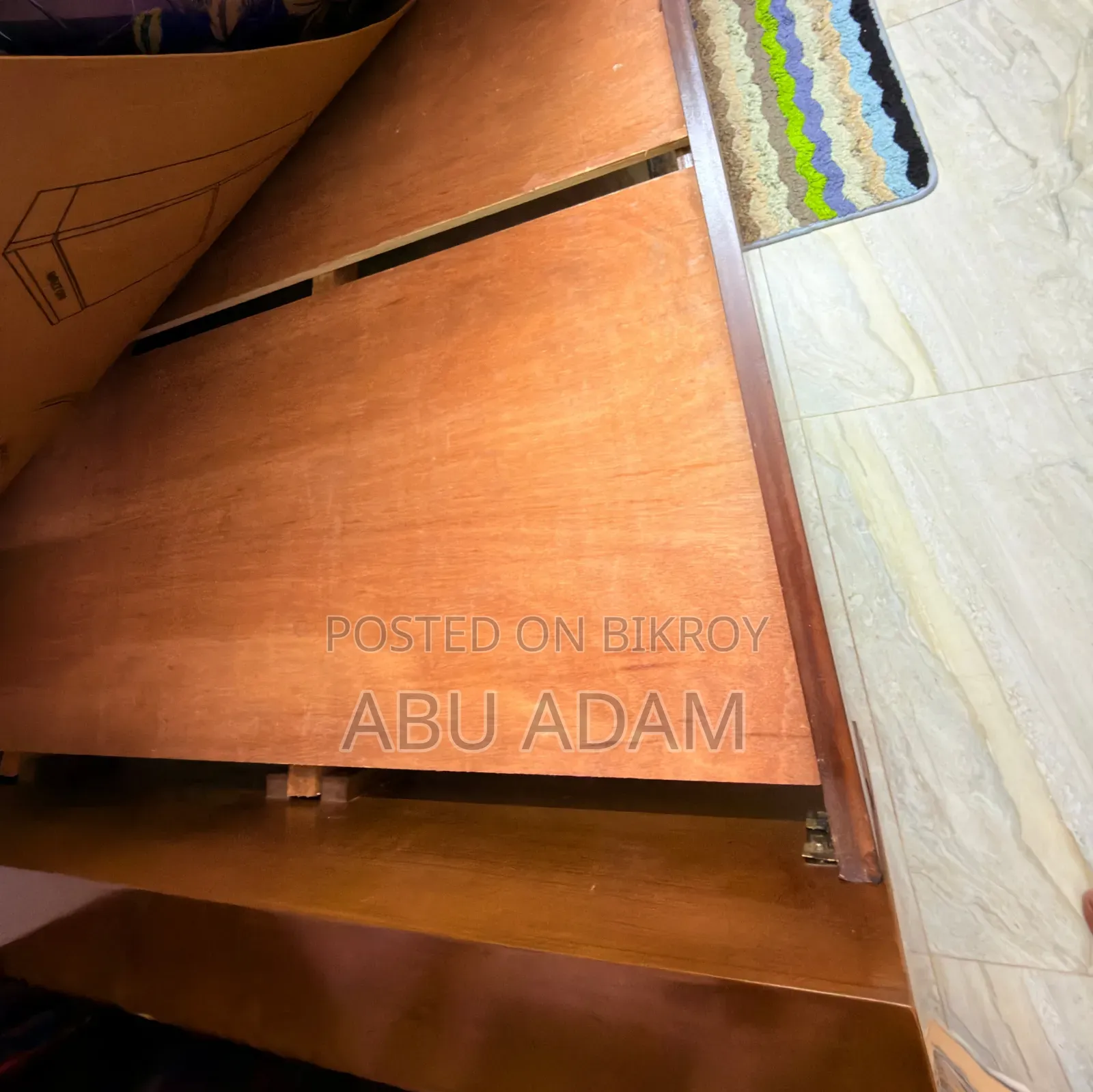 6 Ft × 7 Ft Premium Malaysian Board Bed for Sale