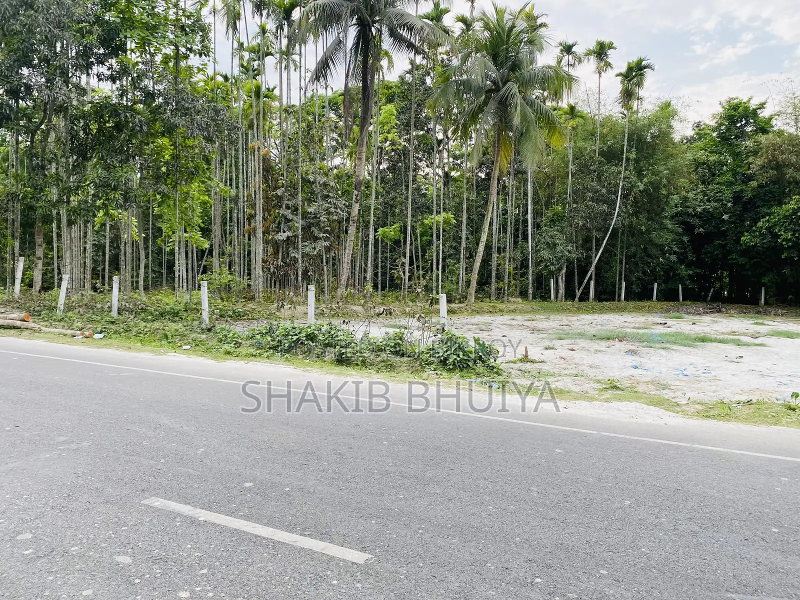 Suitable land for building a warehouse/factory on the Bhola-Barishal highway.