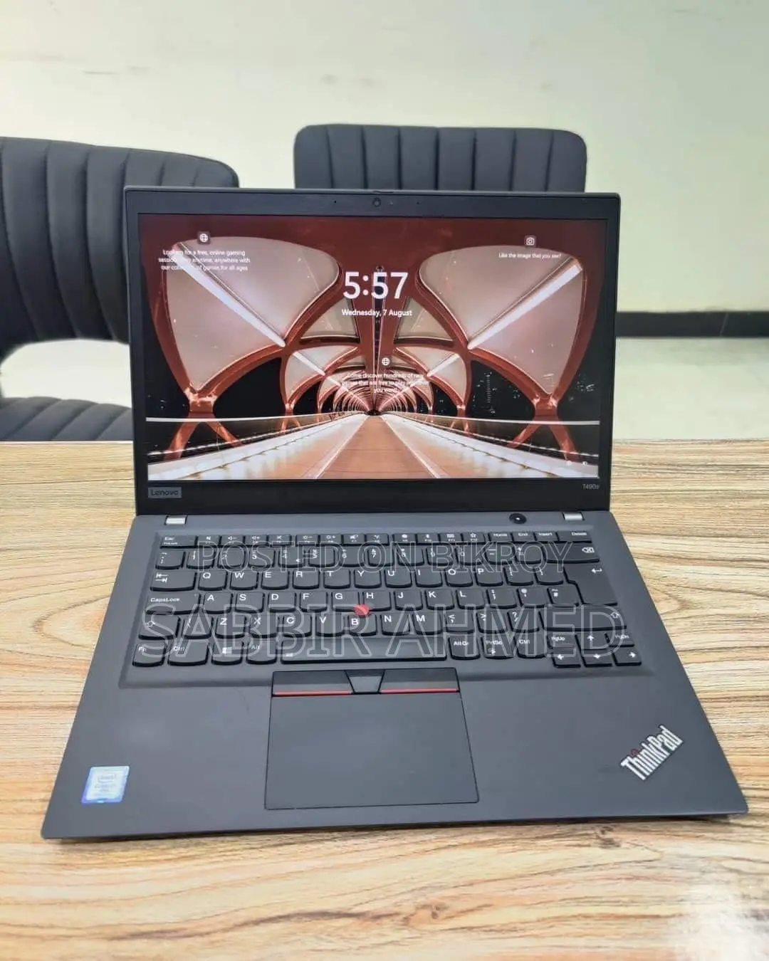Laptop Lenovo ThinkPad T490s 8GB Intel Core i5 SSD 256GB