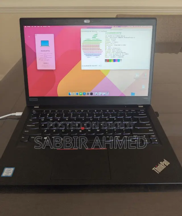 Laptop Lenovo ThinkPad T490s 8GB Intel Core i5 SSD 256GB