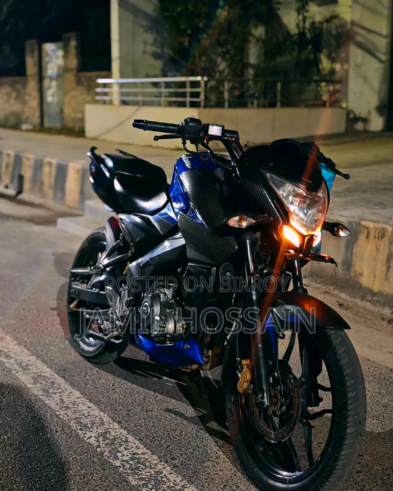 Bajaj Pulsar NS 160 2019 Blue