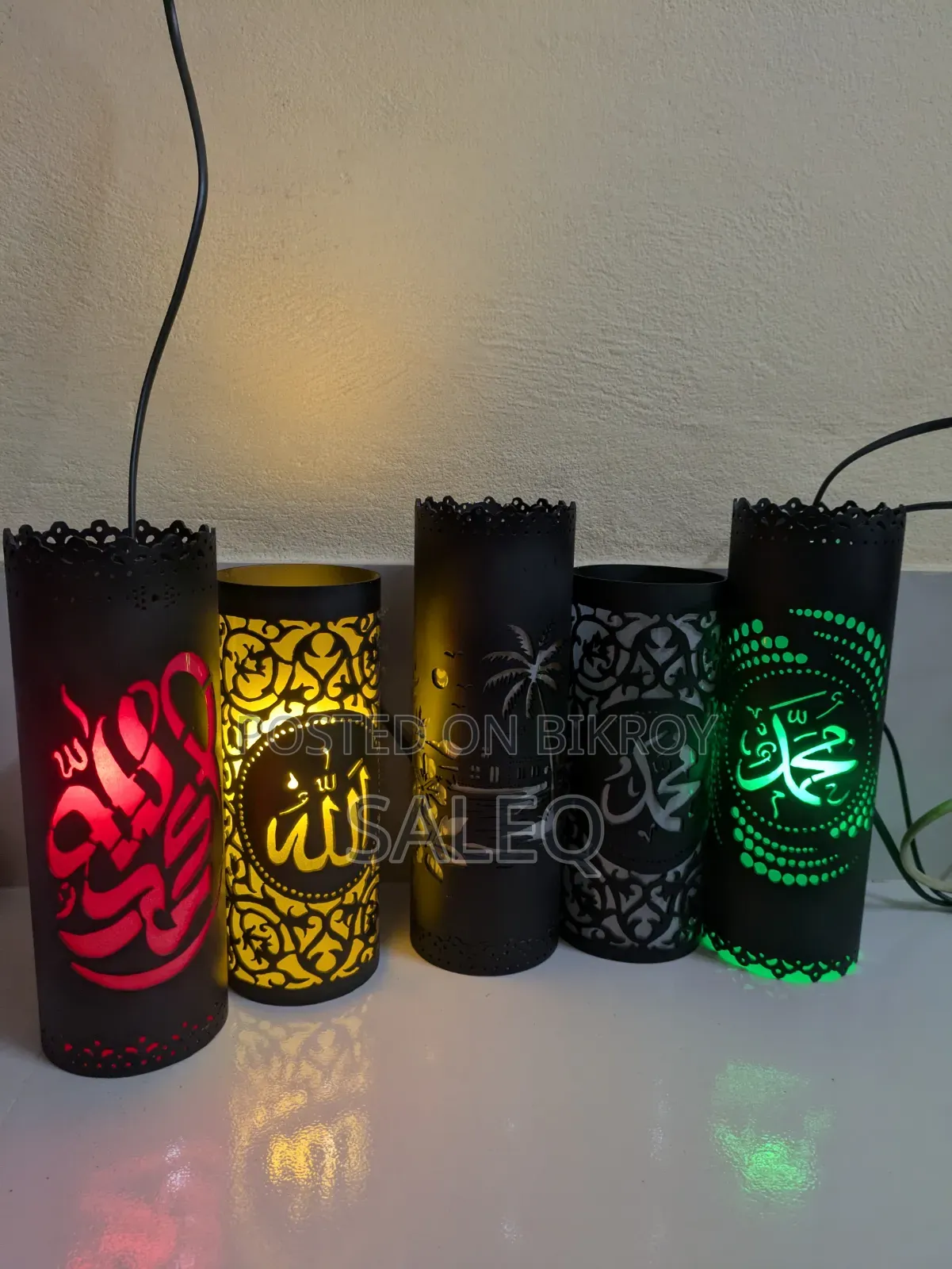 Beautiful Handmade Calligraphy LED Lamp | Premium Home Decor Light