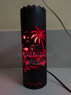 Beautiful Handmade Calligraphy LED Lamp | Premium Home Decor Light