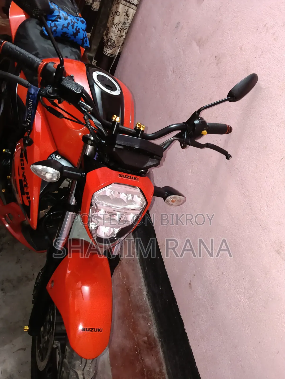 সুজুকি জিক্সার এফআই এবিএস ২০২২ লাল