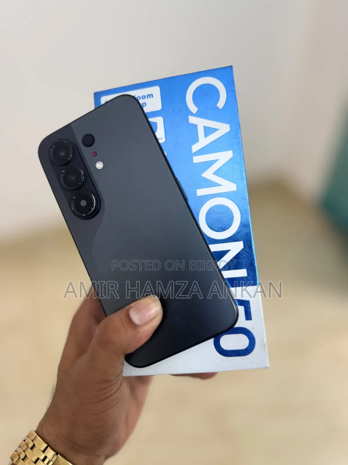 টেকনো ক্যামন ৫০ ২৫৬ জিবি কালো