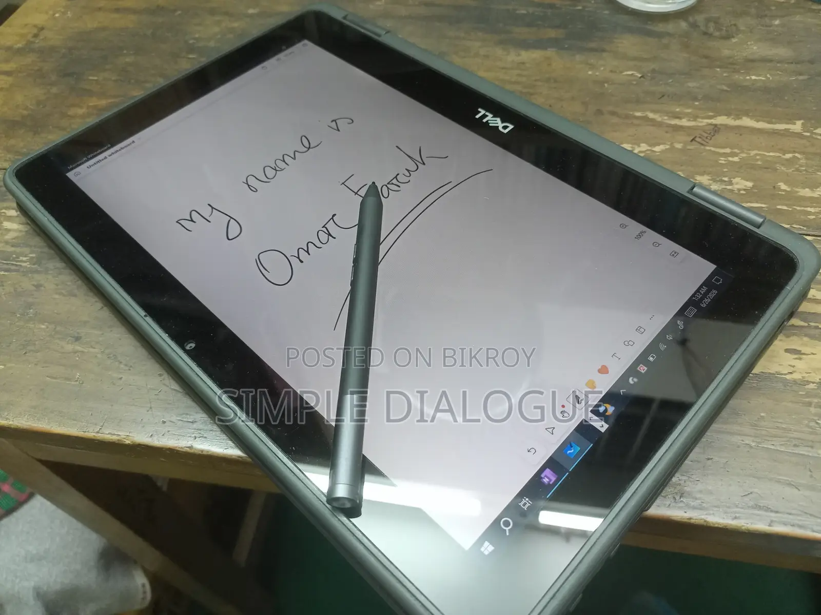 Original Active Stylus Pen PN350M, Compatible With Latitude 3190 2-in-1