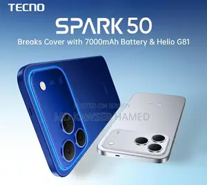 Tecno Spark 50 128 GB Black