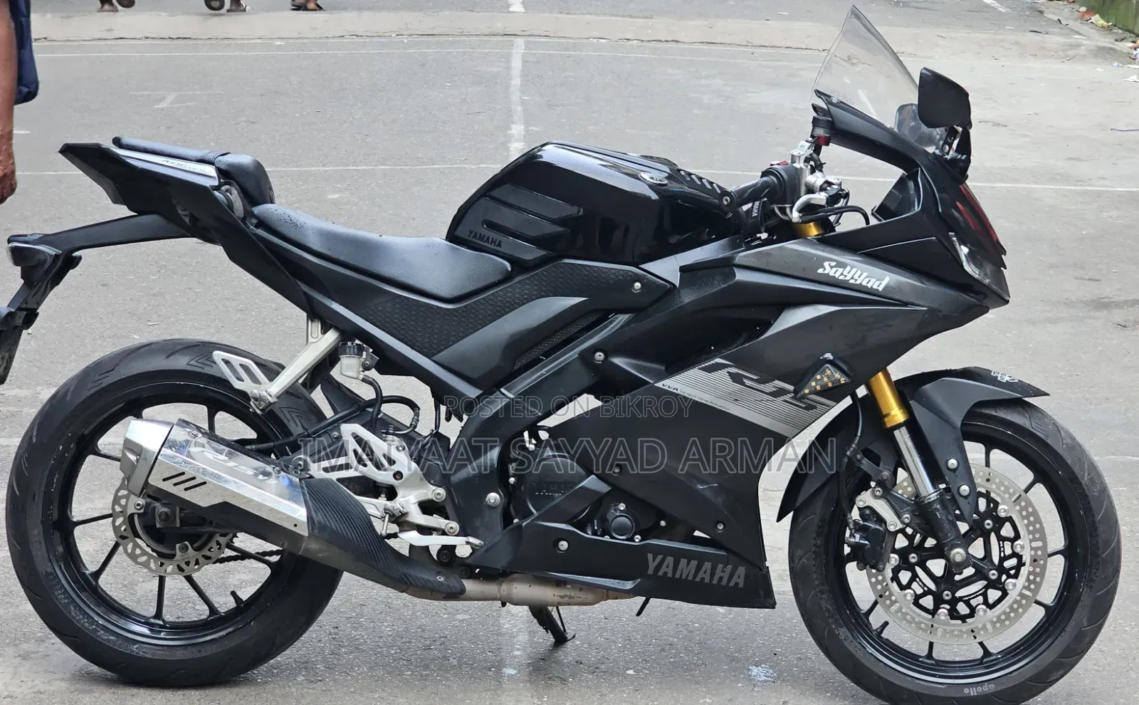 Yamaha R15 V3 2022 Black