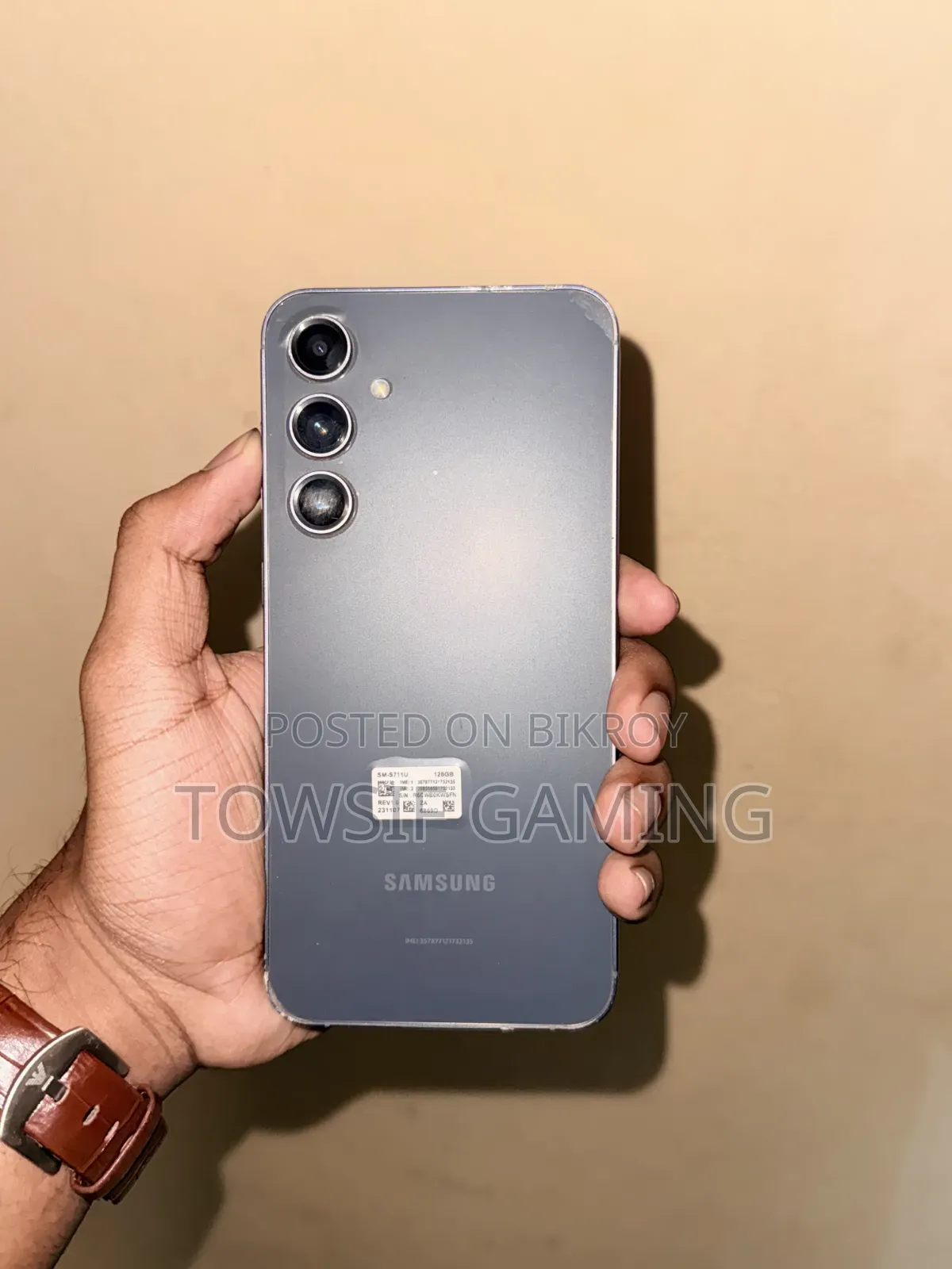 স্যামসাং গ্যালাক্সি এস২৩ এফই ১২৮ জিবি পার্পল