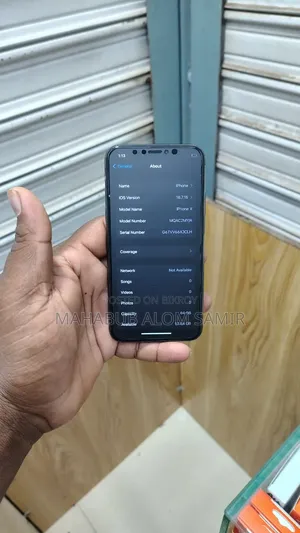 Apple iPhone X 64 GB Black