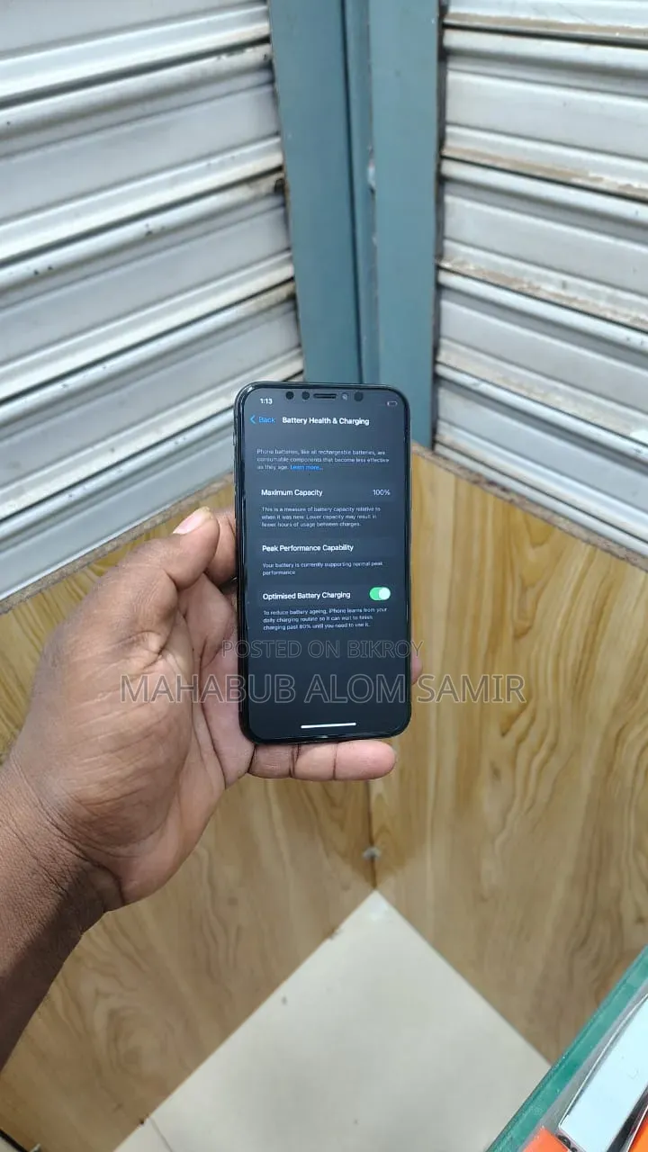 Apple iPhone X 64 GB Black