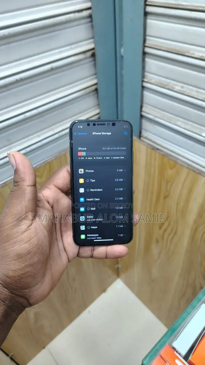 Apple iPhone X 64 GB Black