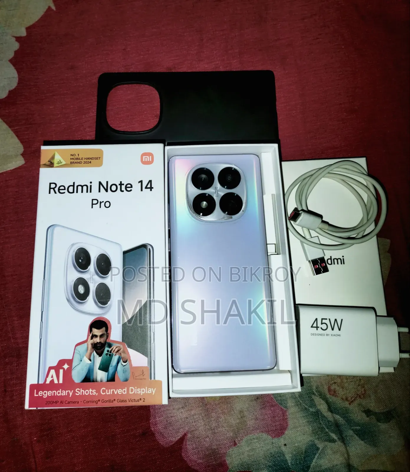 Xiaomi Redmi Note 14 Pro 256 GB Silver