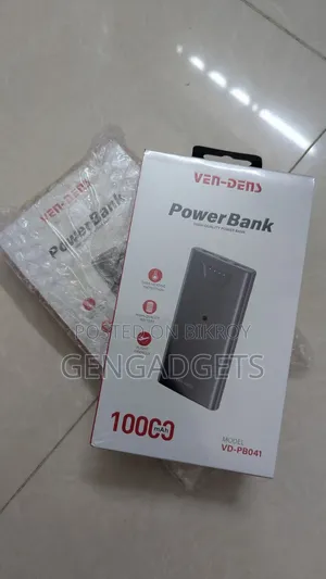 Power Bank - Ven Dens Pb-041, 10000mAh Fast Charging Power Bank