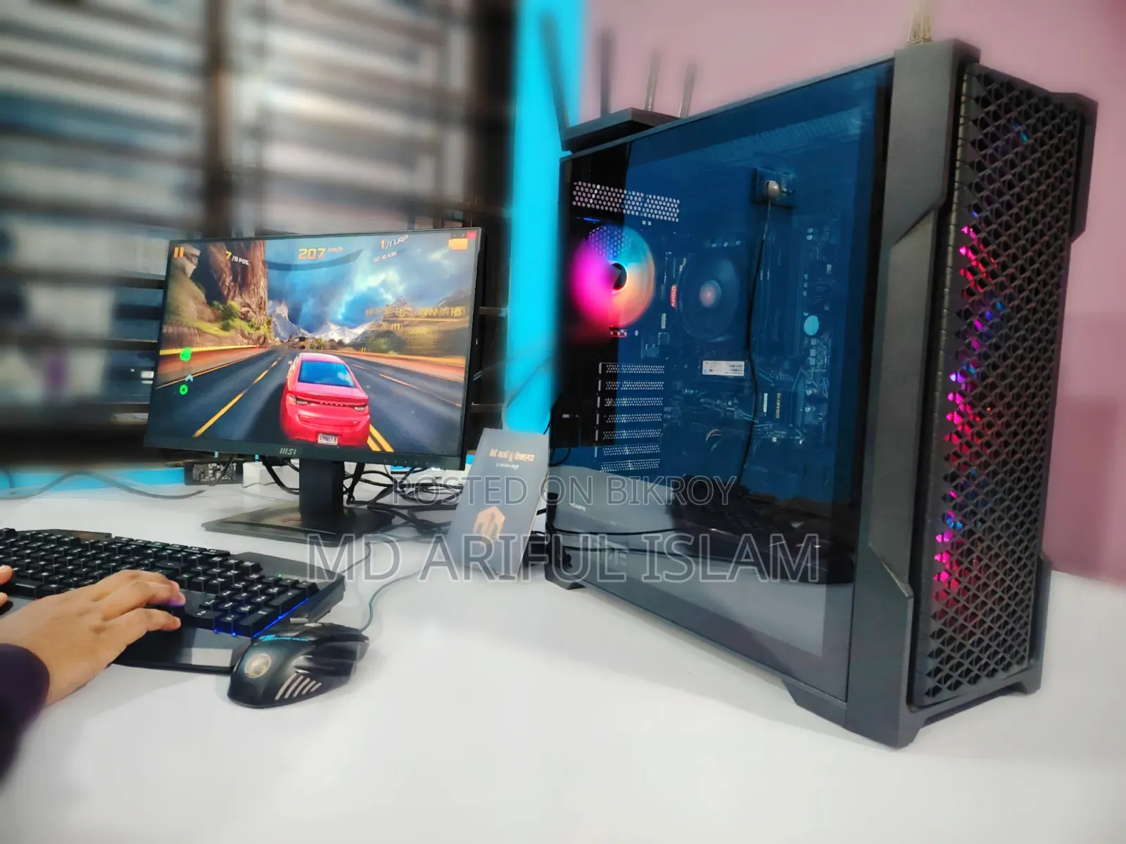 Desktop Computer 16GB AMD Ryzen 7 SSD 500GB