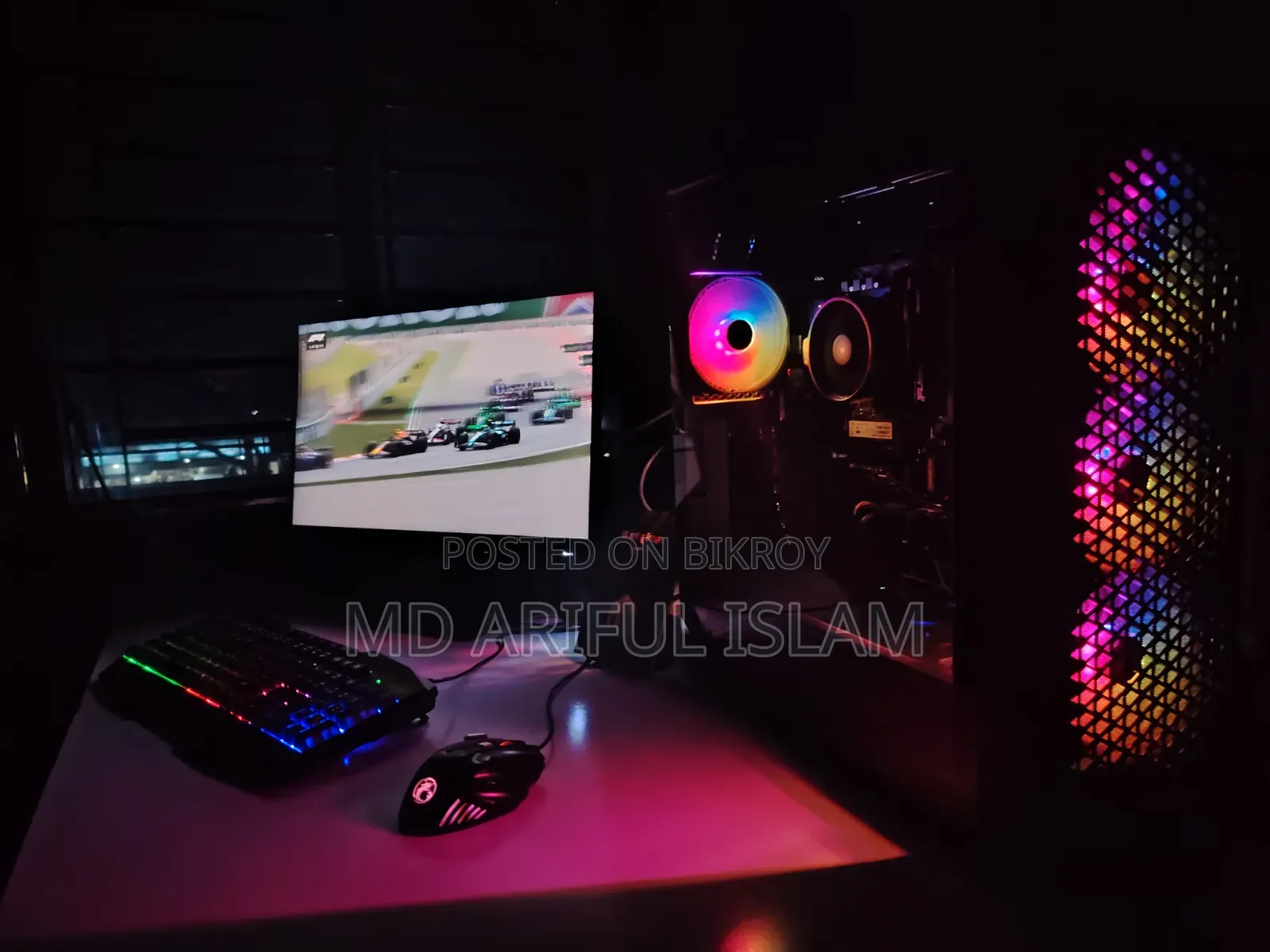 Desktop Computer 16GB AMD Ryzen 7 SSD 500GB