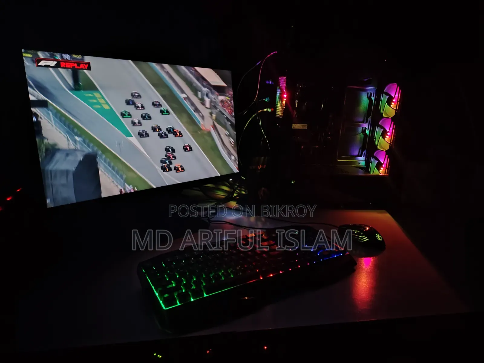 Desktop Computer 16GB AMD Ryzen 7 SSD 500GB