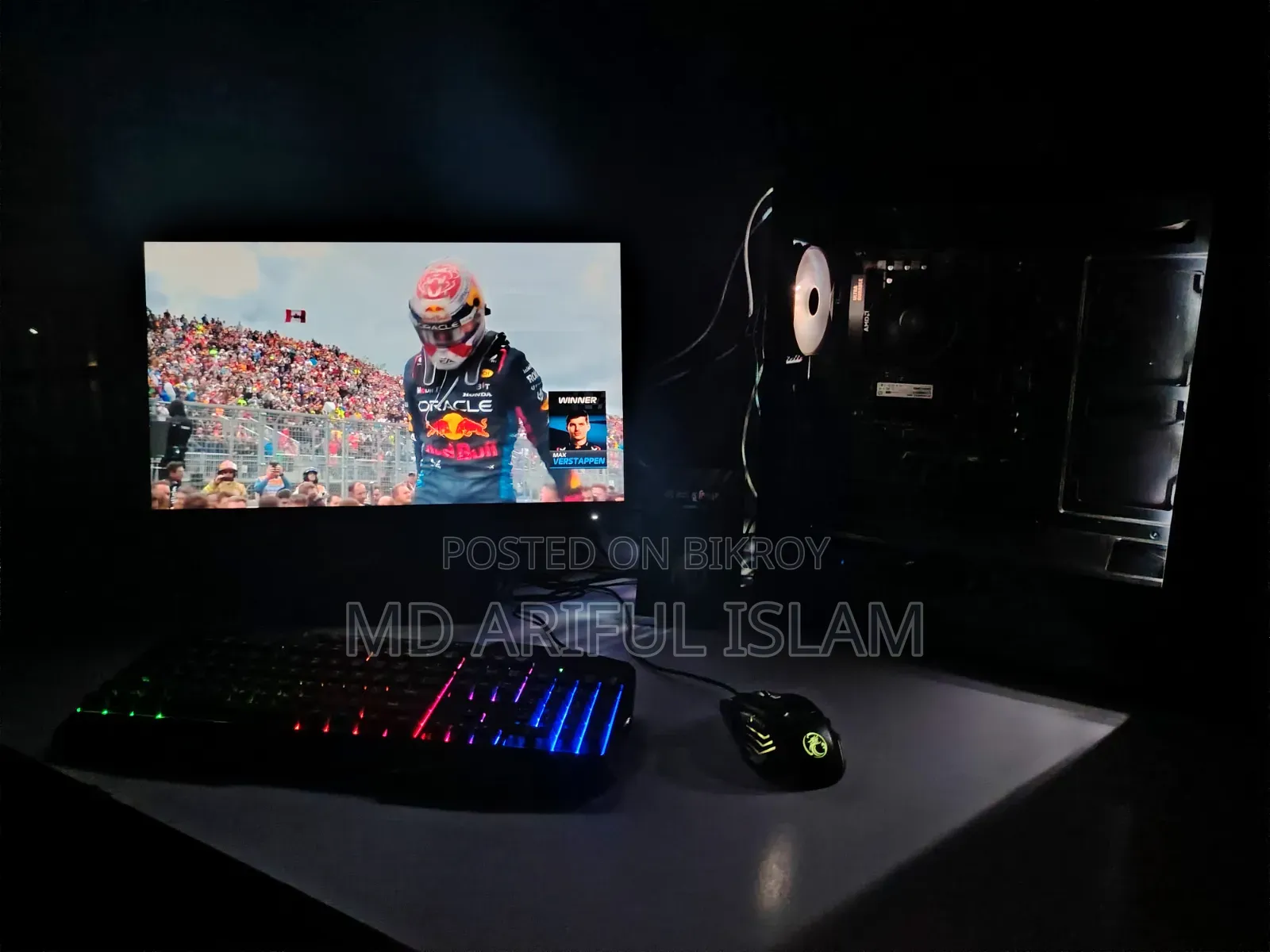 Desktop Computer 16GB AMD Ryzen 7 SSD 500GB