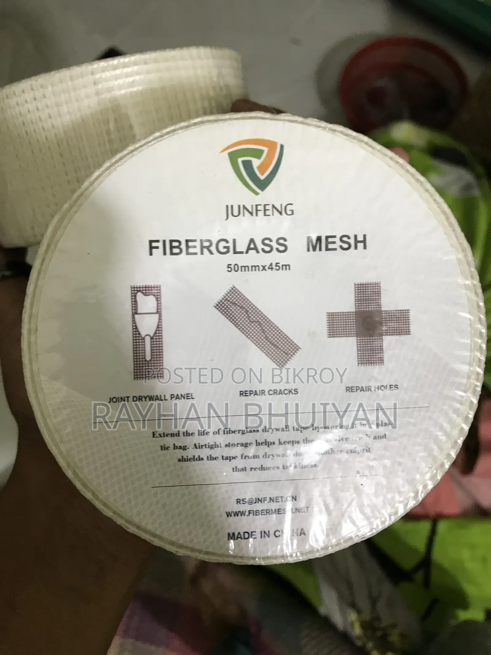 Fibreglass Mesh Tape