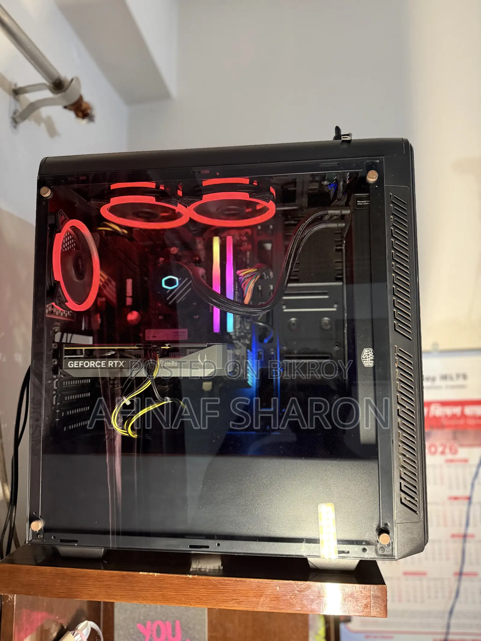 Thunderbolt Moon Dragon Gf007 Atx Gaming Case