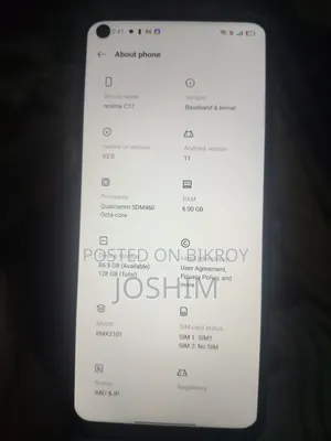 Realme C17 128 GB Green
