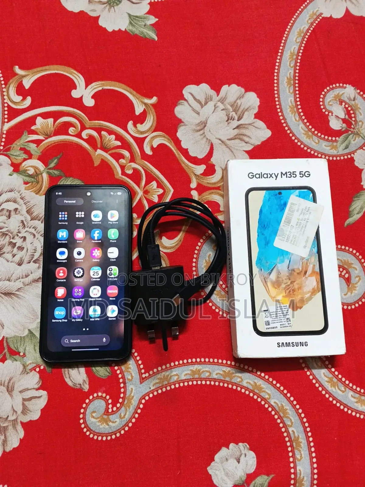 Samsung Galaxy M35 128 GB Gray