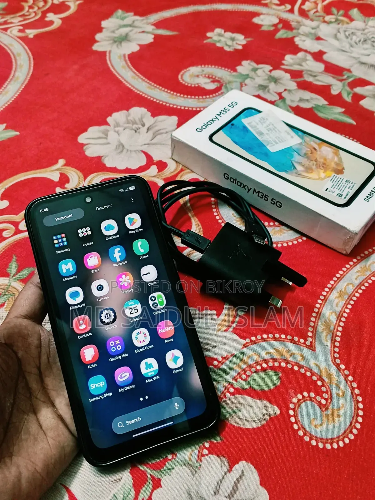Samsung Galaxy M35 128 GB Gray