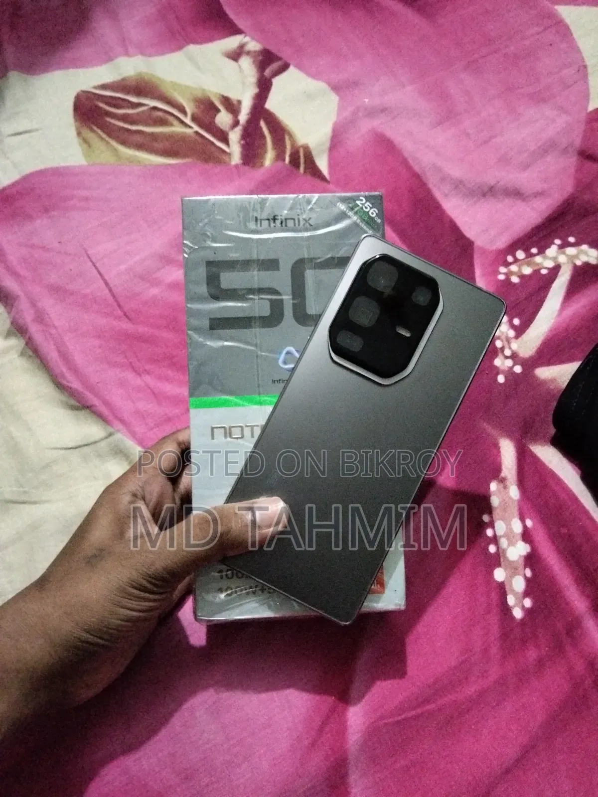 Infinix Note 50 Pro+ 256 GB Silver