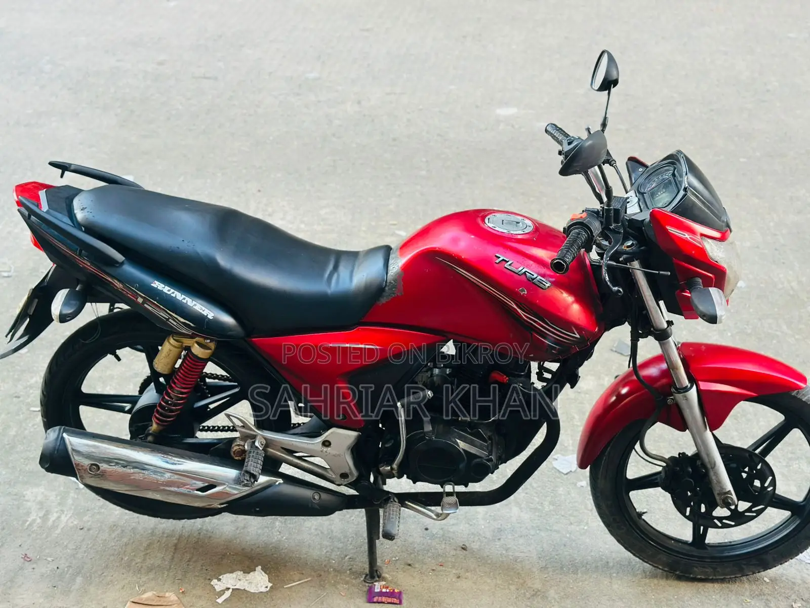 Runner Turbo 125 2018 Red