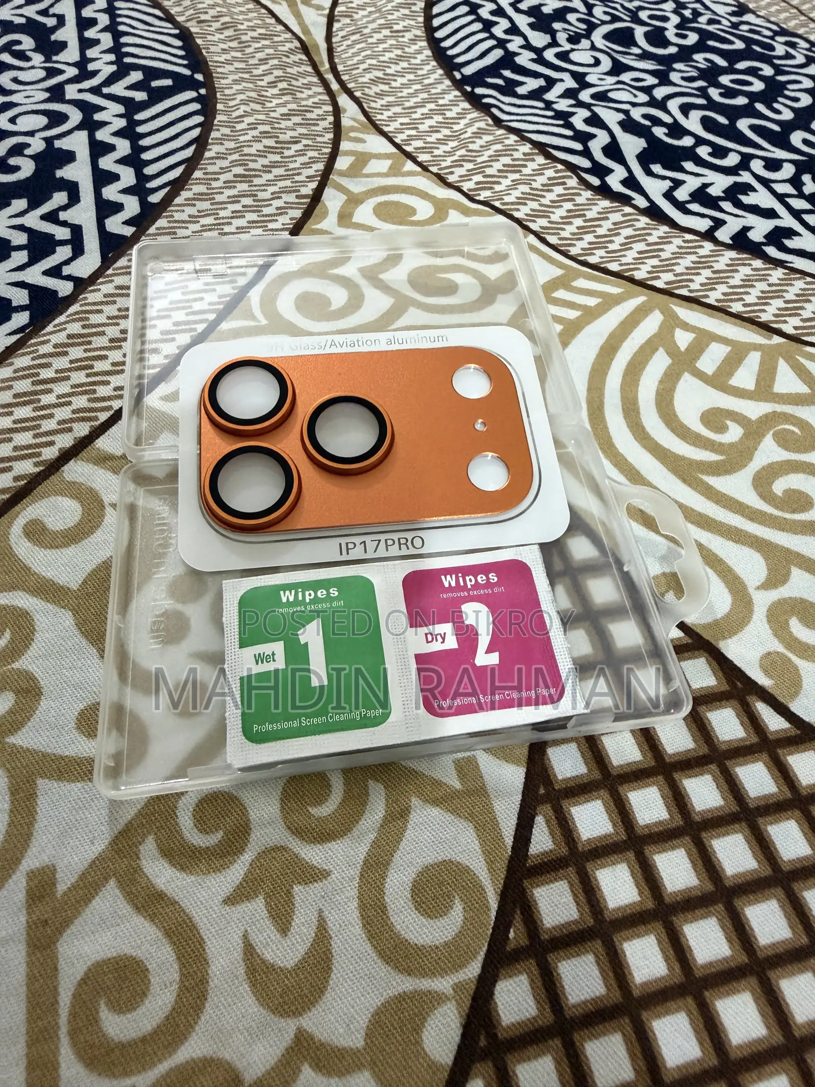 iPhone 17 Pro Camera Protector Vip High Quality