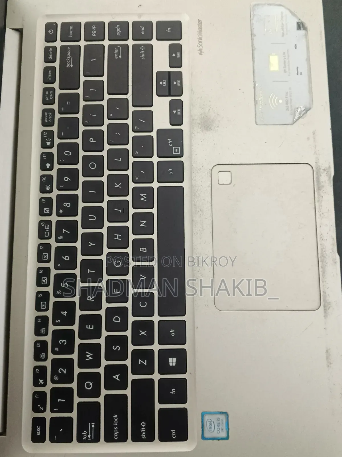 Laptop Asus VivoBook X540SA 8GB Intel Core I5 SSD 256GB